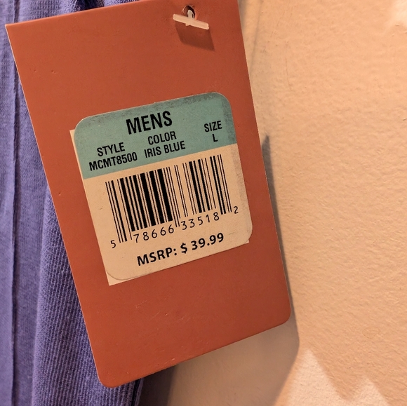 NWT. MEN'S JOGGERS. BLUE IRIS (LILAC). Size large by MAX CORE - Picture 7 of 9